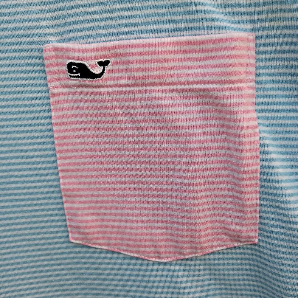 Men’s Vineyard Vines Striped Pima Cotton Golf Polo Shirts Size XXL (Lot of 2) - Picture 3 of 7